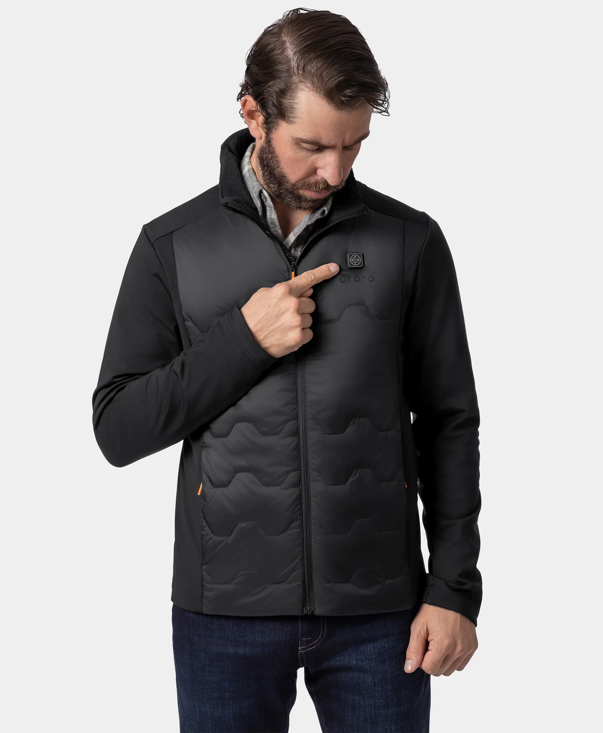 Verbier Men's 4-Zone Heated Down Jacket - Image 8