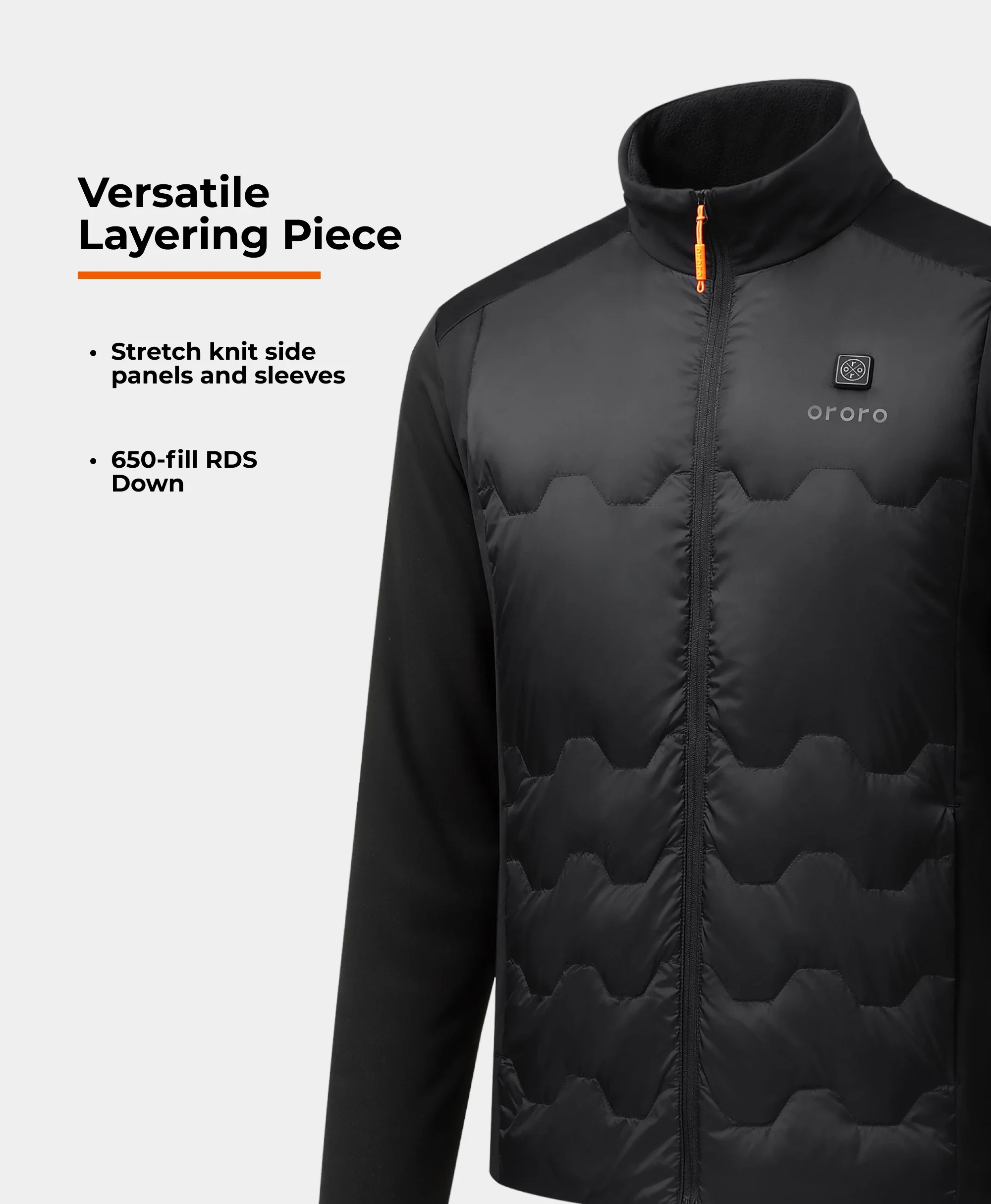 Verbier Men's 4-Zone Heated Down Jacket - Image 11