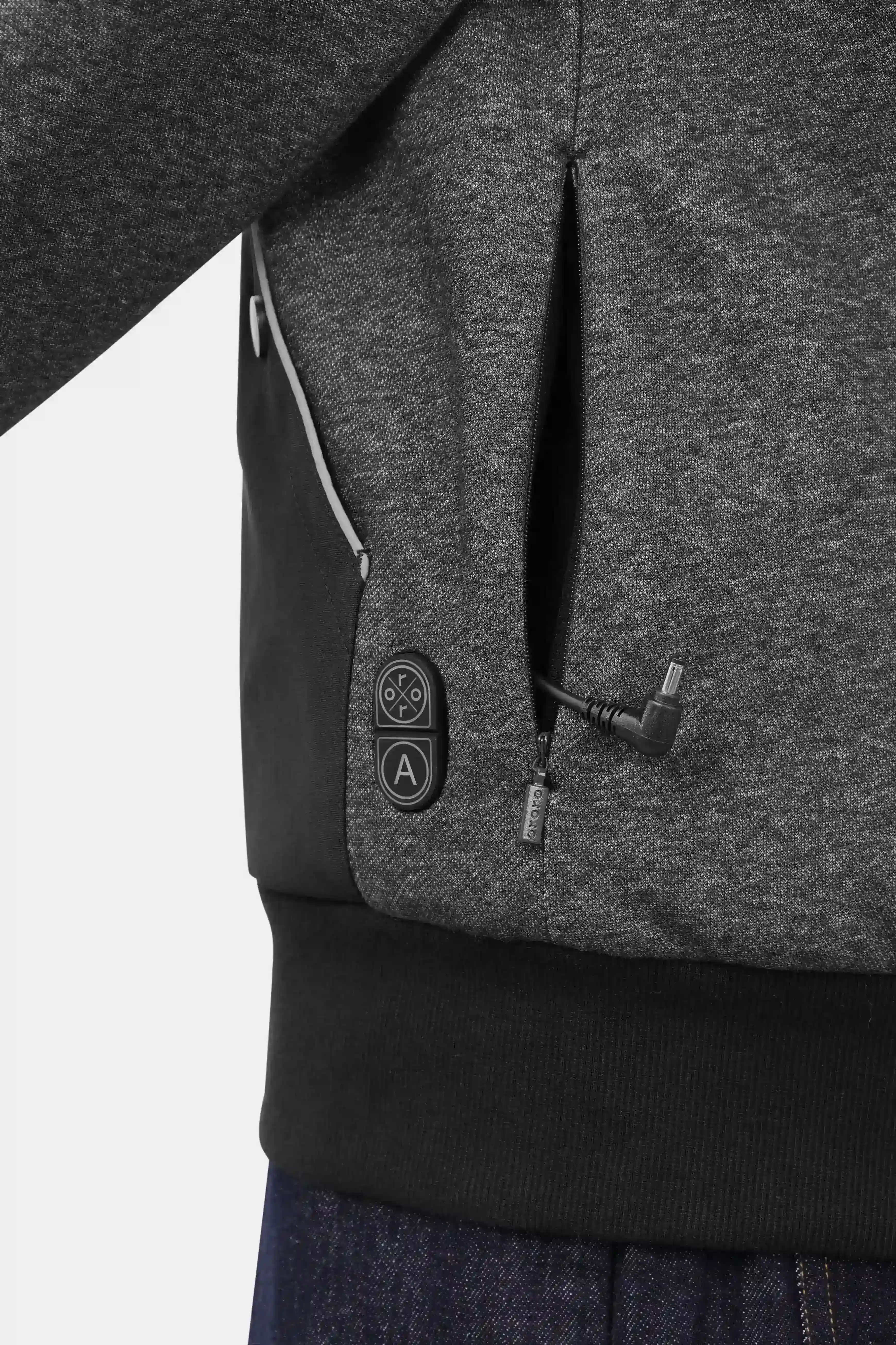 Wayne Unisex 5-Zone Heated Full-Zip Hoodie - Image 14