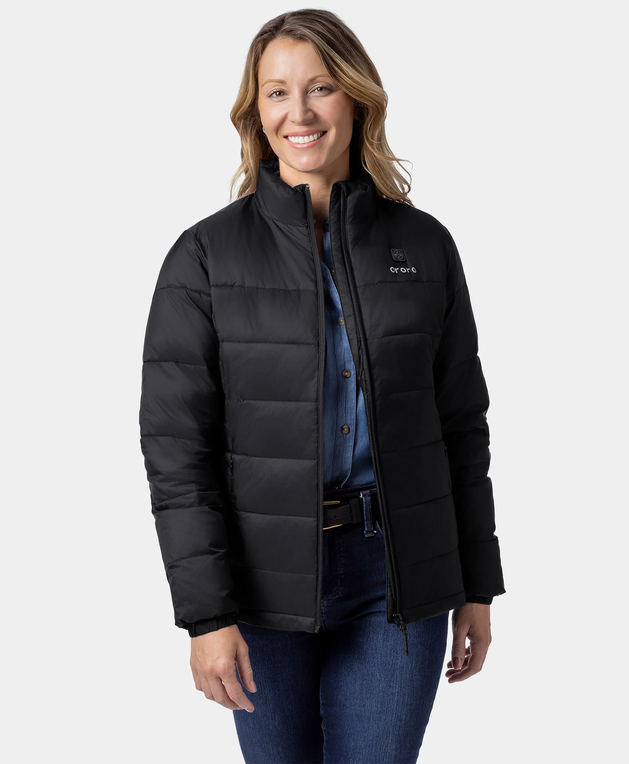 (Open-box) Women's Heated Puffer Jacket (Pocket heating)  (Battery Set Not Included) - Image 4