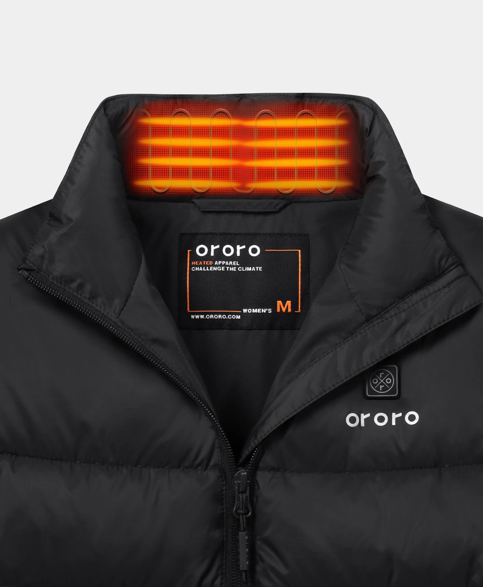 (Open-box) Women's Heated Puffer Jacket (Pocket heating)  (Battery Set Not Included) - Image 6