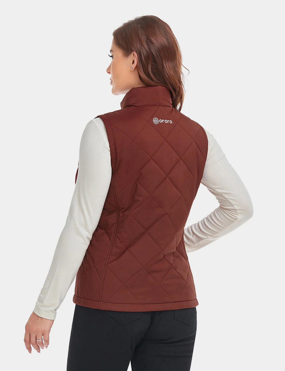 (Open-box) Women's Heated Quilted Vest (Battery Set Not Included) - Image 37