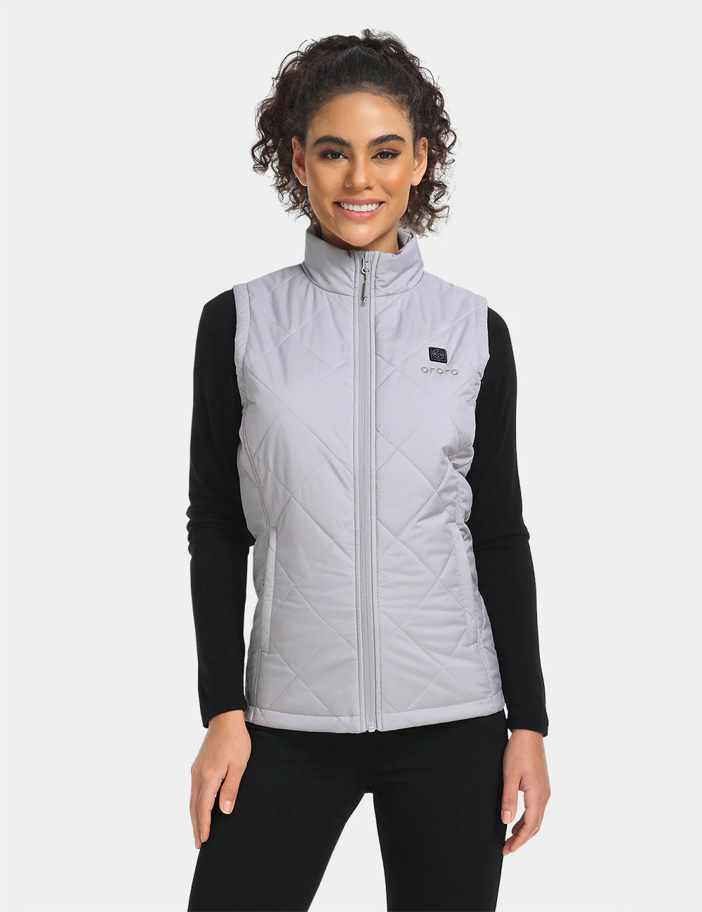 (Open-box) Women's Heated Quilted Vest (Battery Set Not Included) - Image 45
