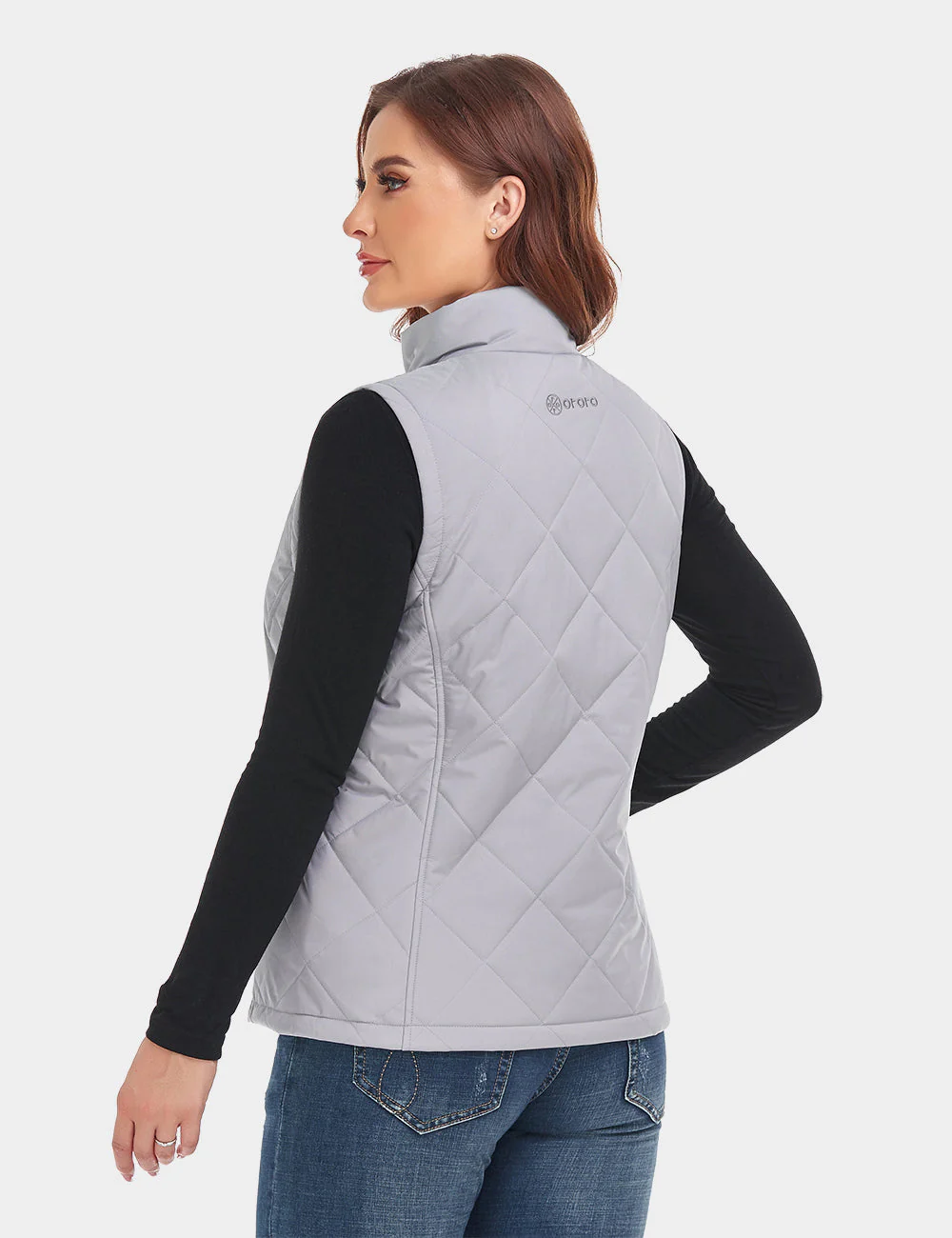 (Open-box) Women's Heated Quilted Vest (Battery Set Not Included) - Image 51