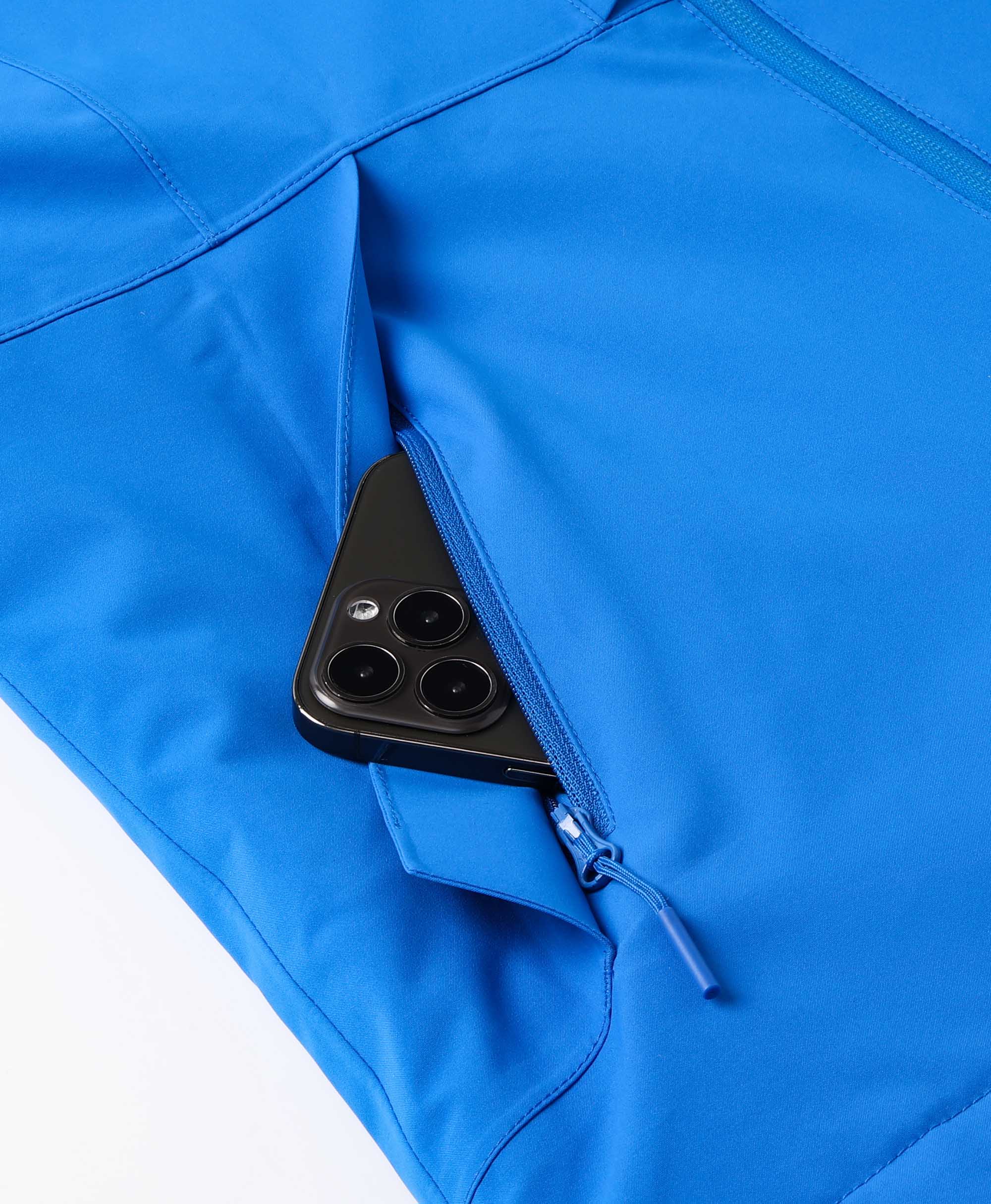 Women's Waterproof Heated Ski Jacket - Black/Blue (Apparel Only) - Image 22