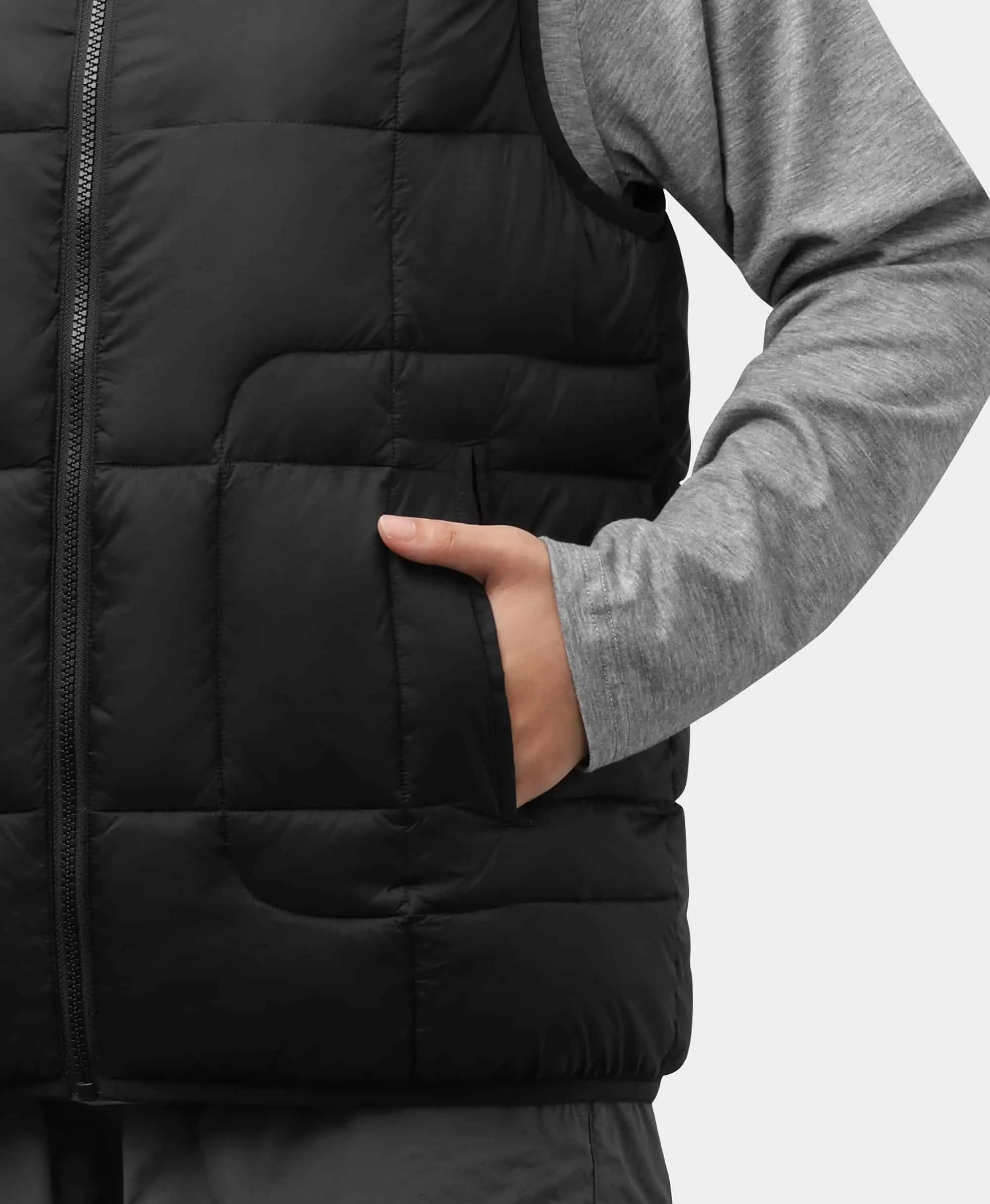 ororo x BAUER REDLINE Men's 4-Zone Heated Puffer Vest (Apparel Only) - Image 10