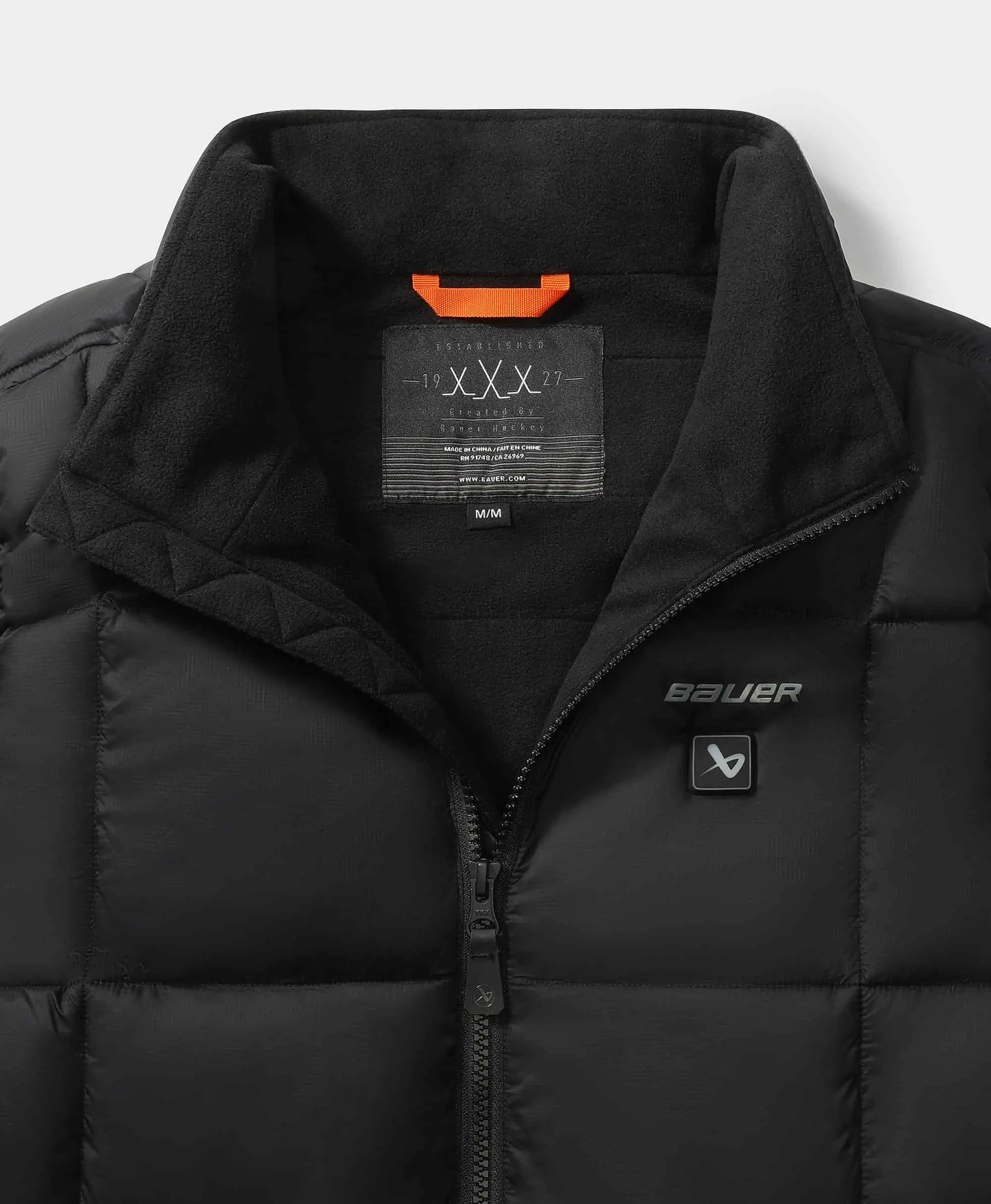 ororo x BAUER REDLINE Men's 4-Zone Heated Puffer Vest (Apparel Only) - Image 5