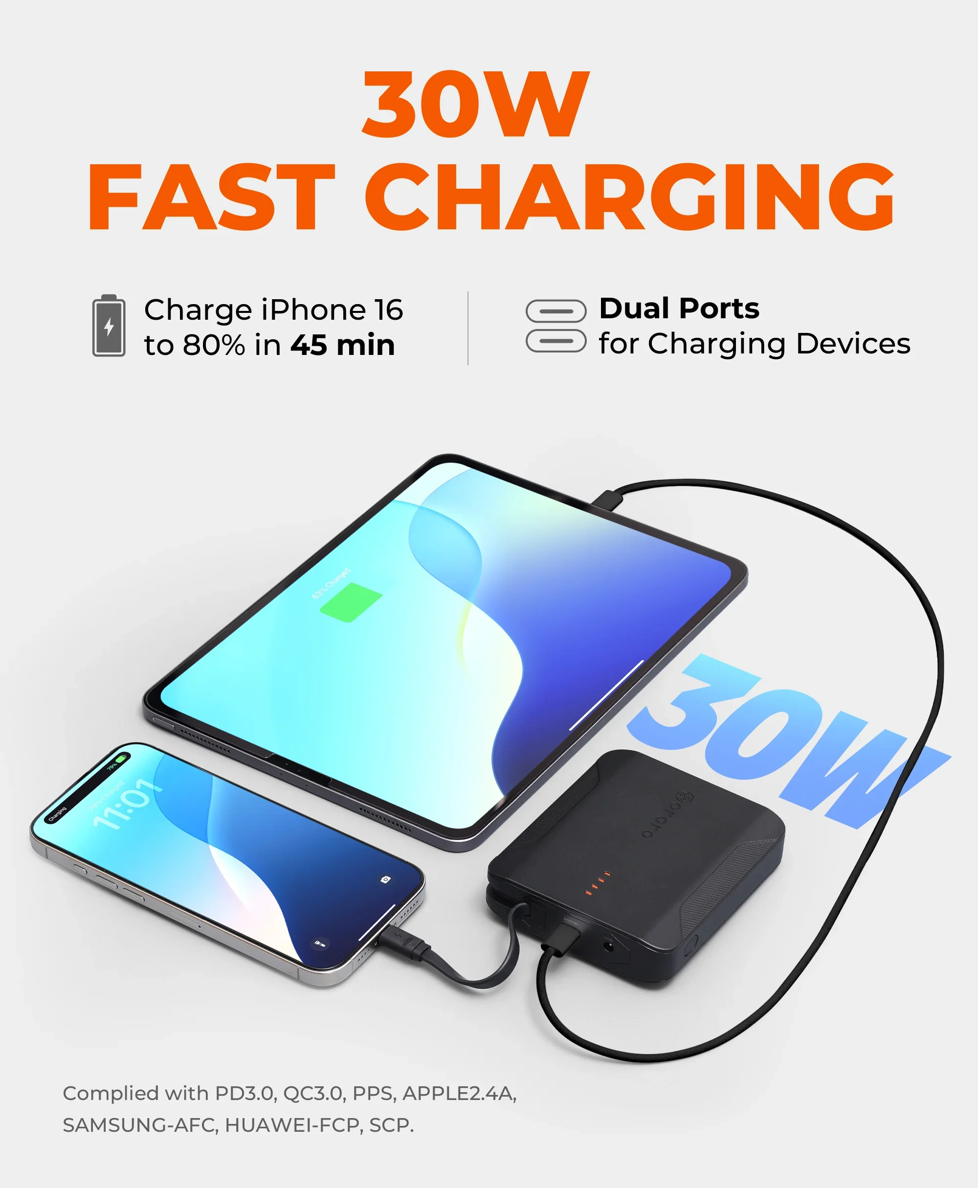 (Open-box) PD 7K Rechargeable Battery (USB-C, 30W Power Delivery) - Image 5