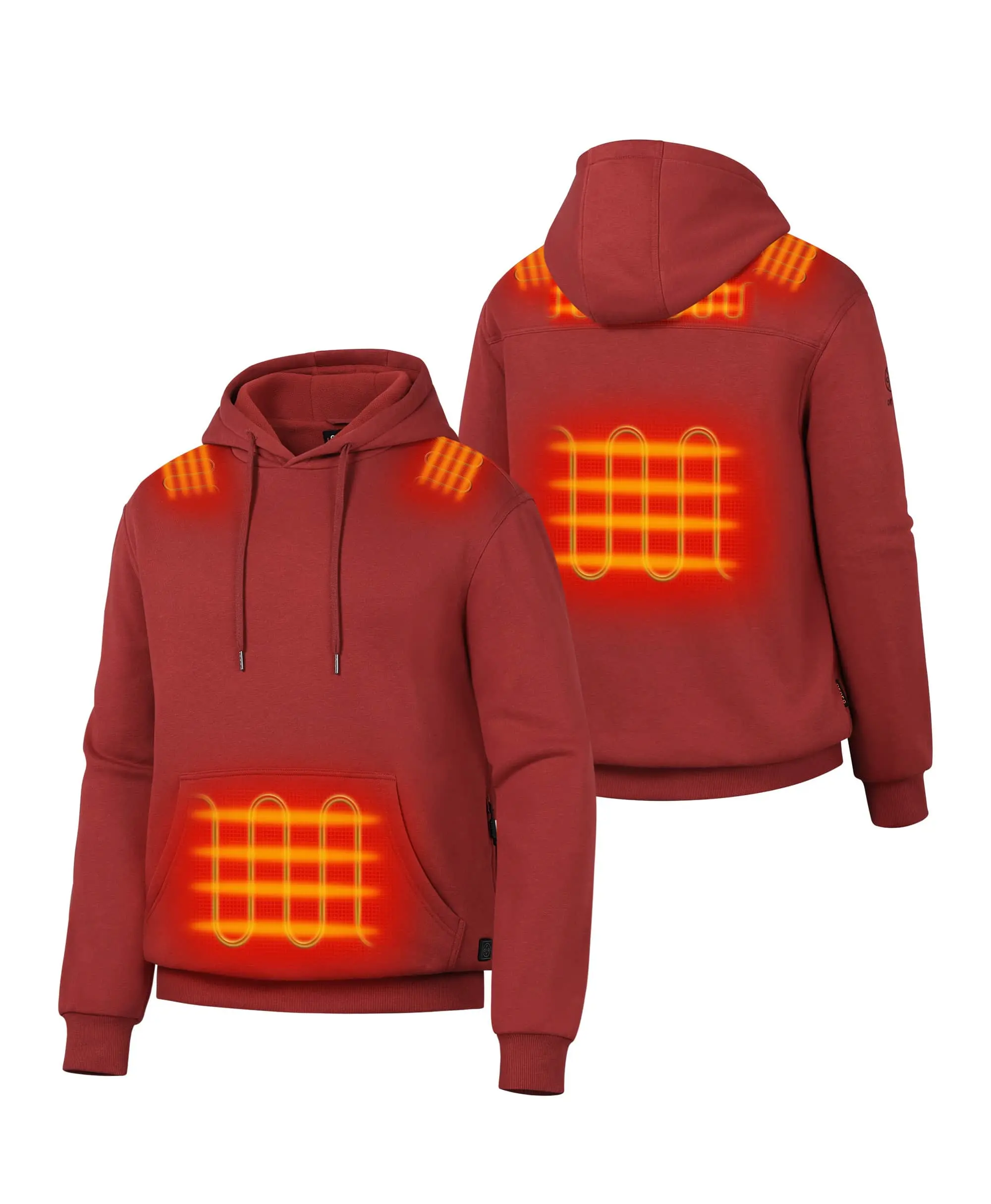 Preston Unisex 5-Zone Pullover Heated Hoodie - Image 18
