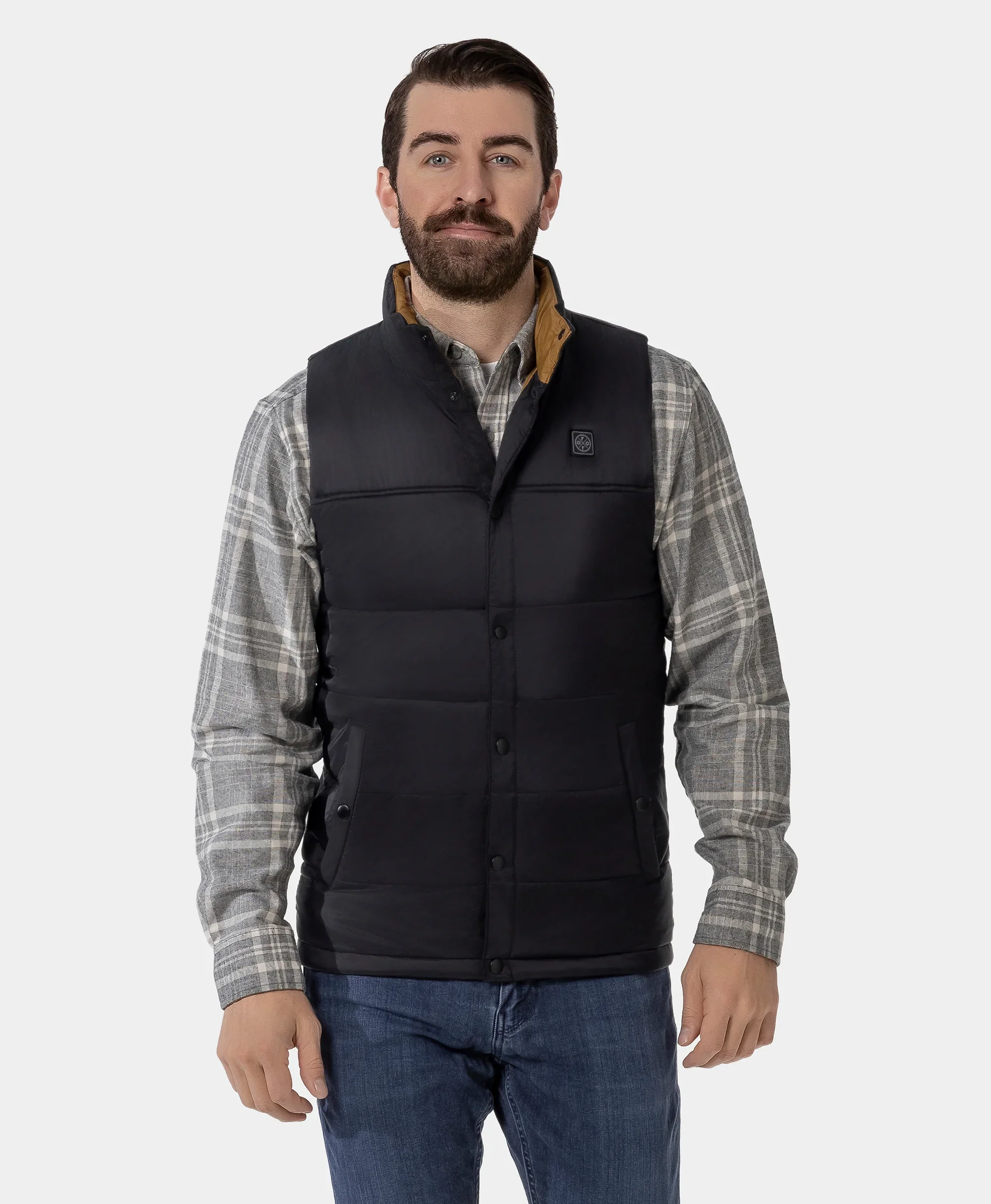 PuffLyte™ Men's Heated Lightweight Vest - Black (Apparel Only)