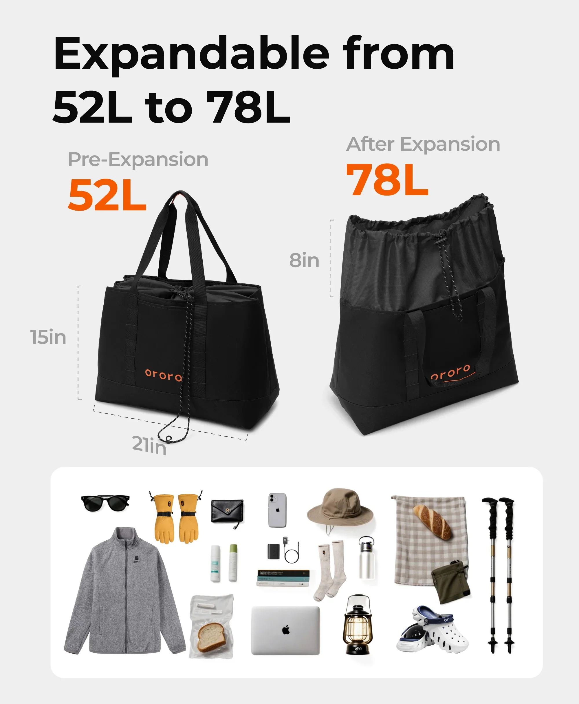 Redfern Camping Tote Bag (Final Sale) - Image 19