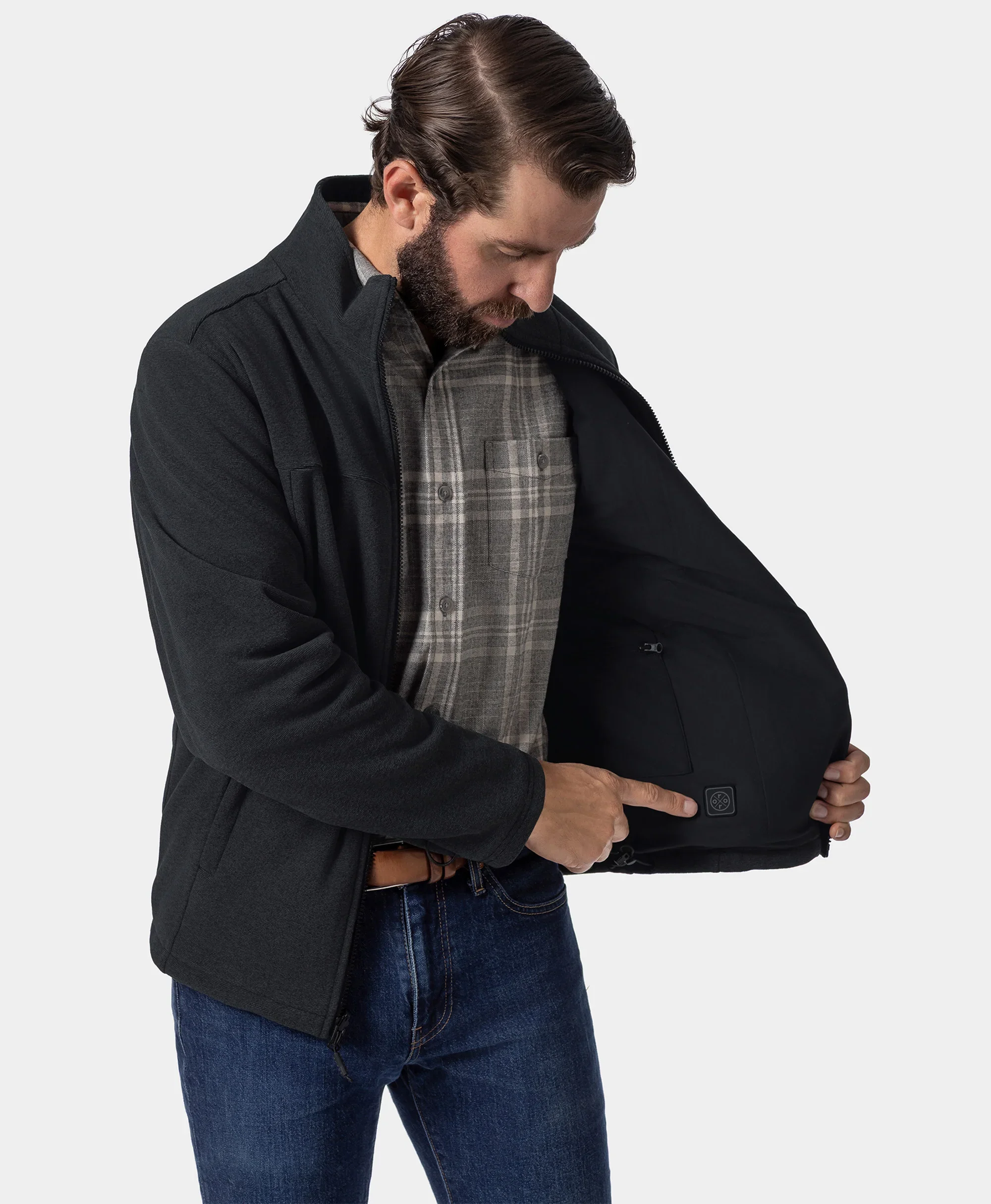 River Ridge Men's Heated Fleece Liner Jacket (Apparel Only) - Image 4