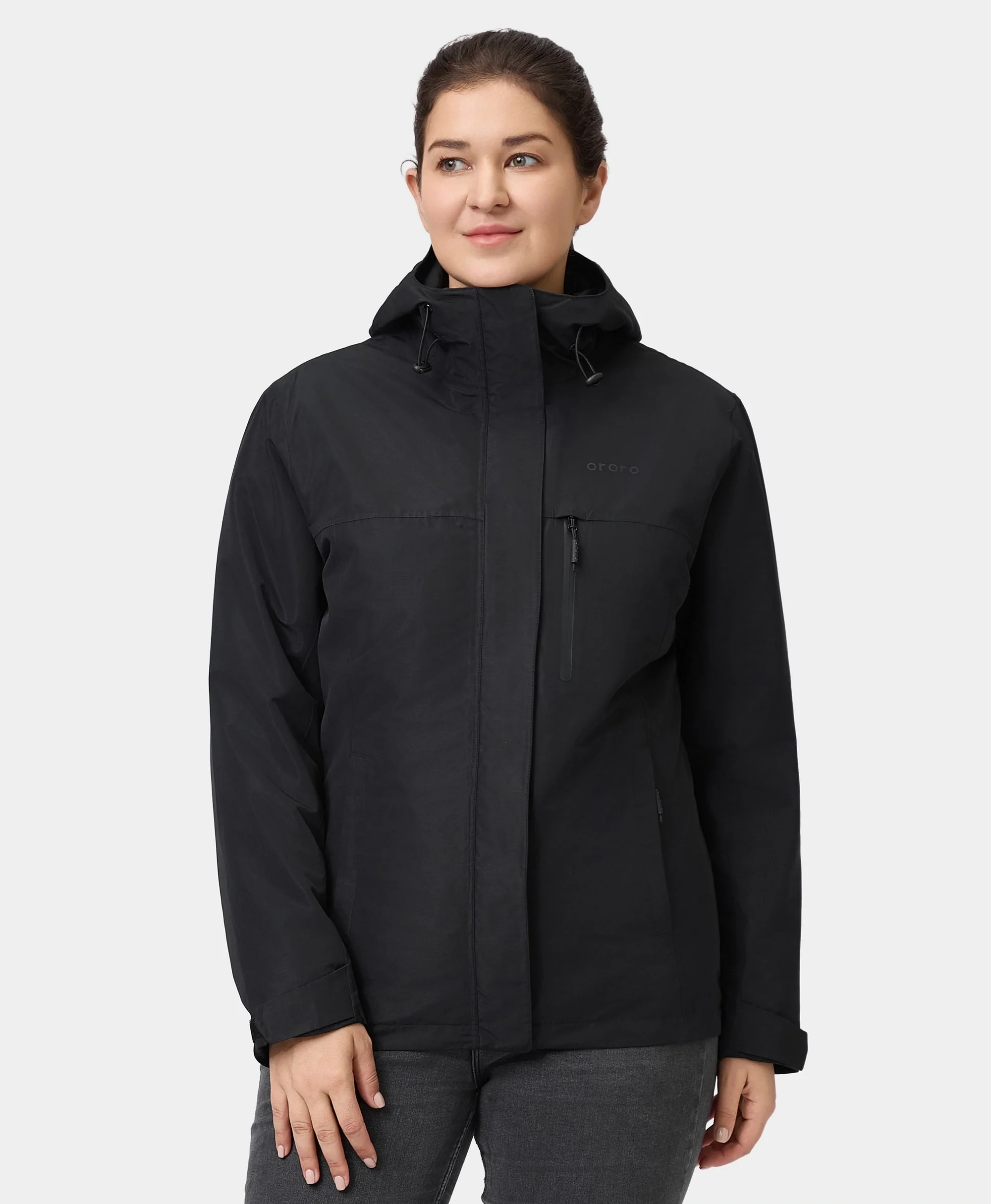 River Ridge Women's 3-in-1 Heated Jacket with Down Liner - Image 21