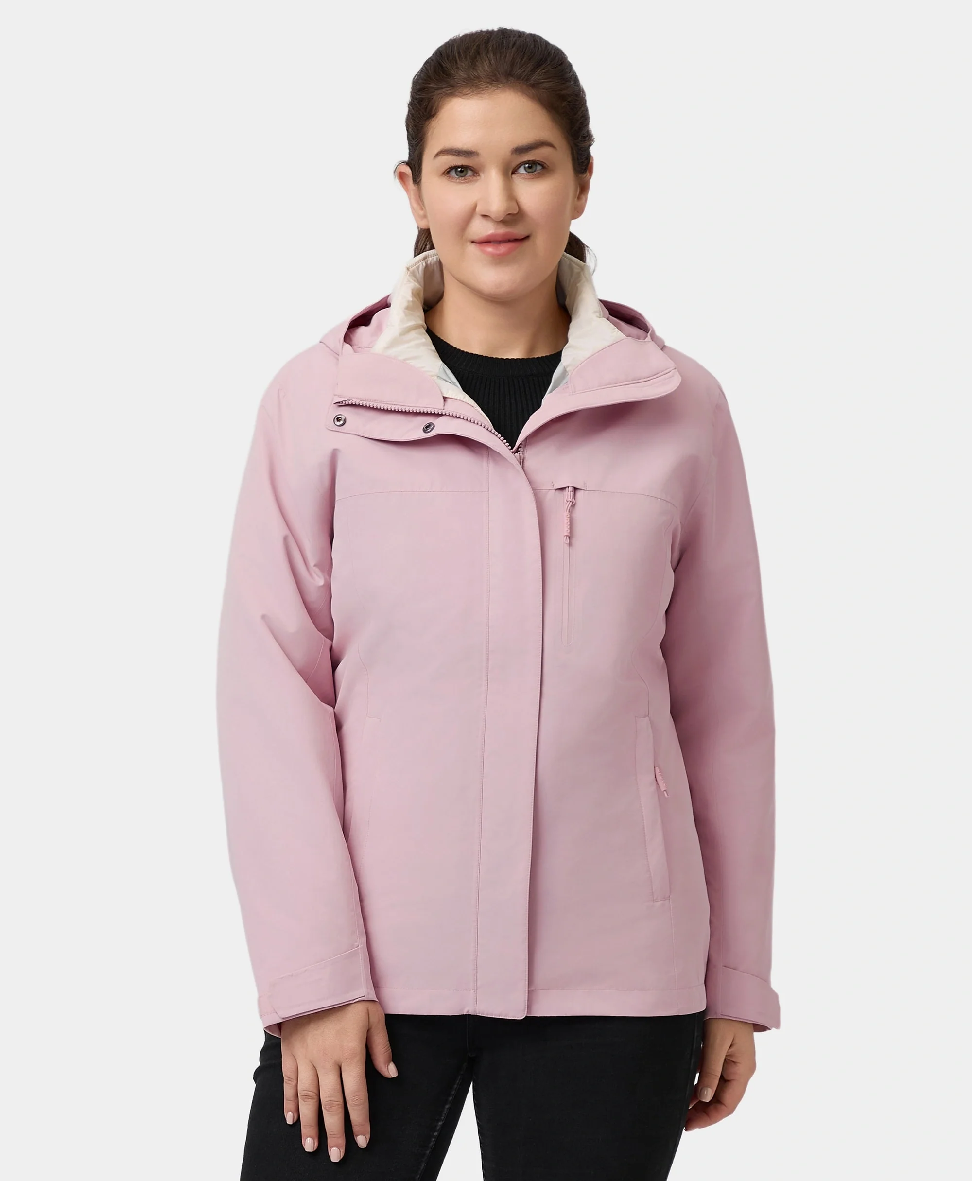 River Ridge Women's 3-in-1 Heated Jacket with Down Liner - Image 3