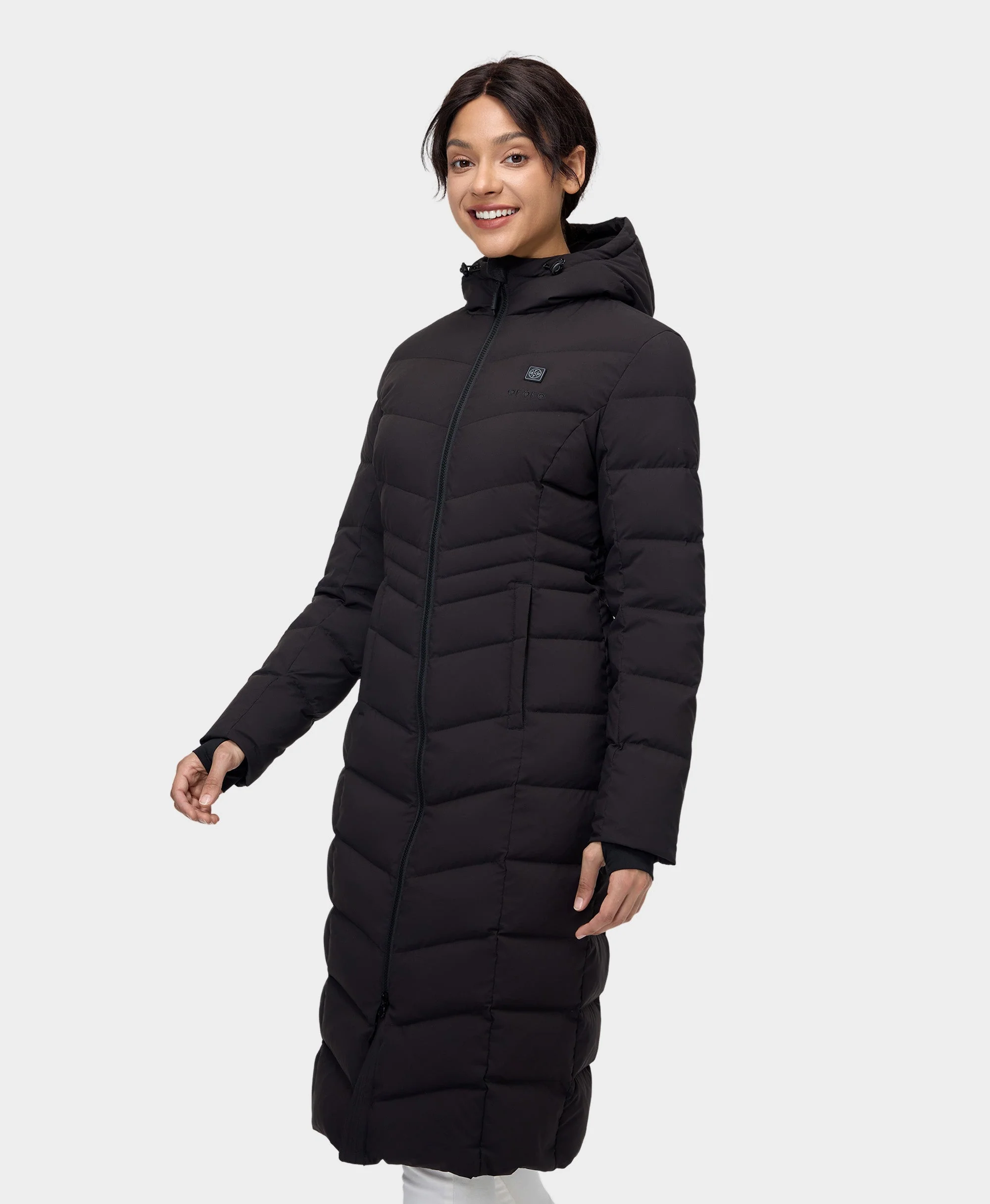 SOHO Women's Heated Down Parka Jacket - Image 20