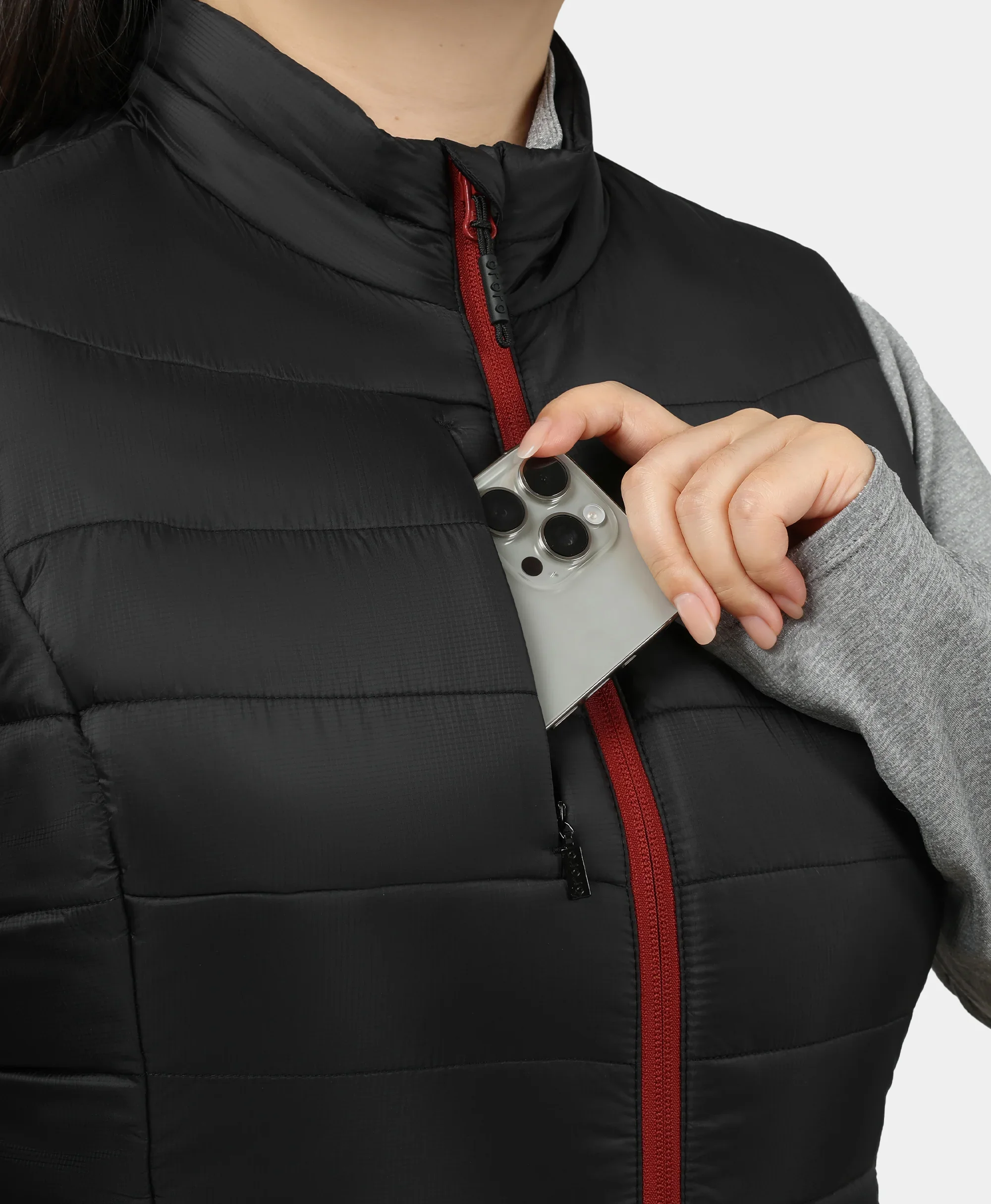 SureWarm® Women's 6-Zone Dual-Control Classic Pro Heated Vest (Apparel Only) - Image 16