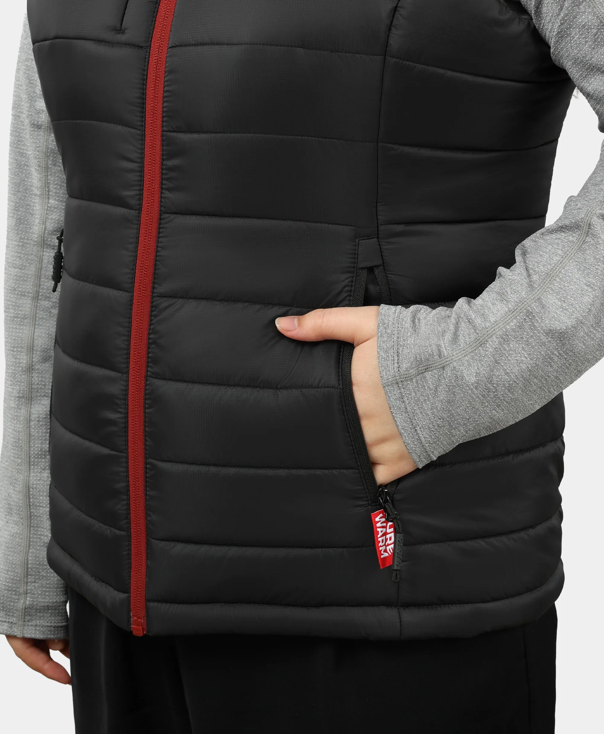 SureWarm® Women's 6-Zone Dual-Control Classic Pro Heated Vest (Apparel Only) - Image 17