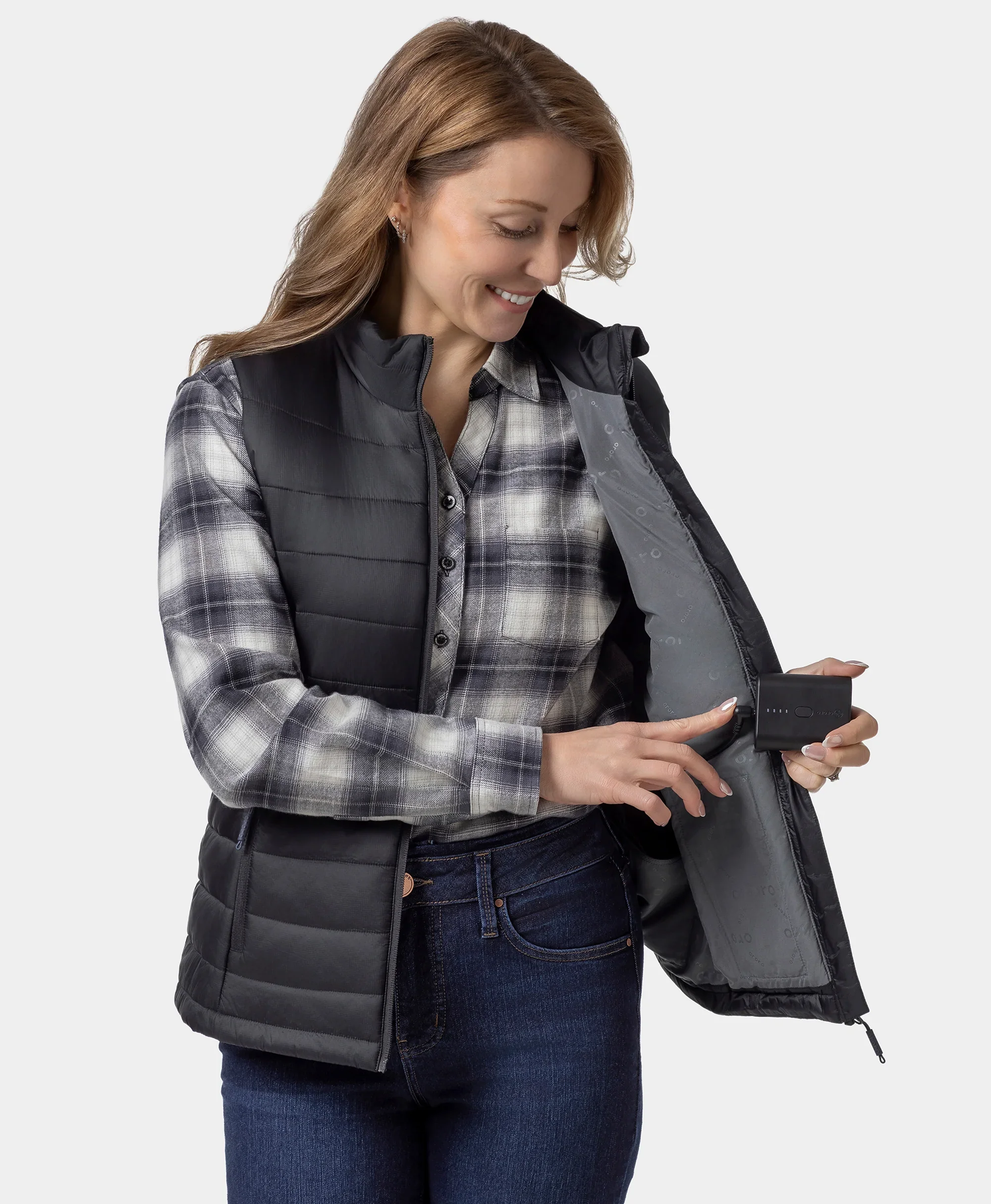 SureWarm® Women's 7-Zone Dual-Control Classic Pro Heated Vest (Lower Back Heating) (Apparel Only) - Image 24