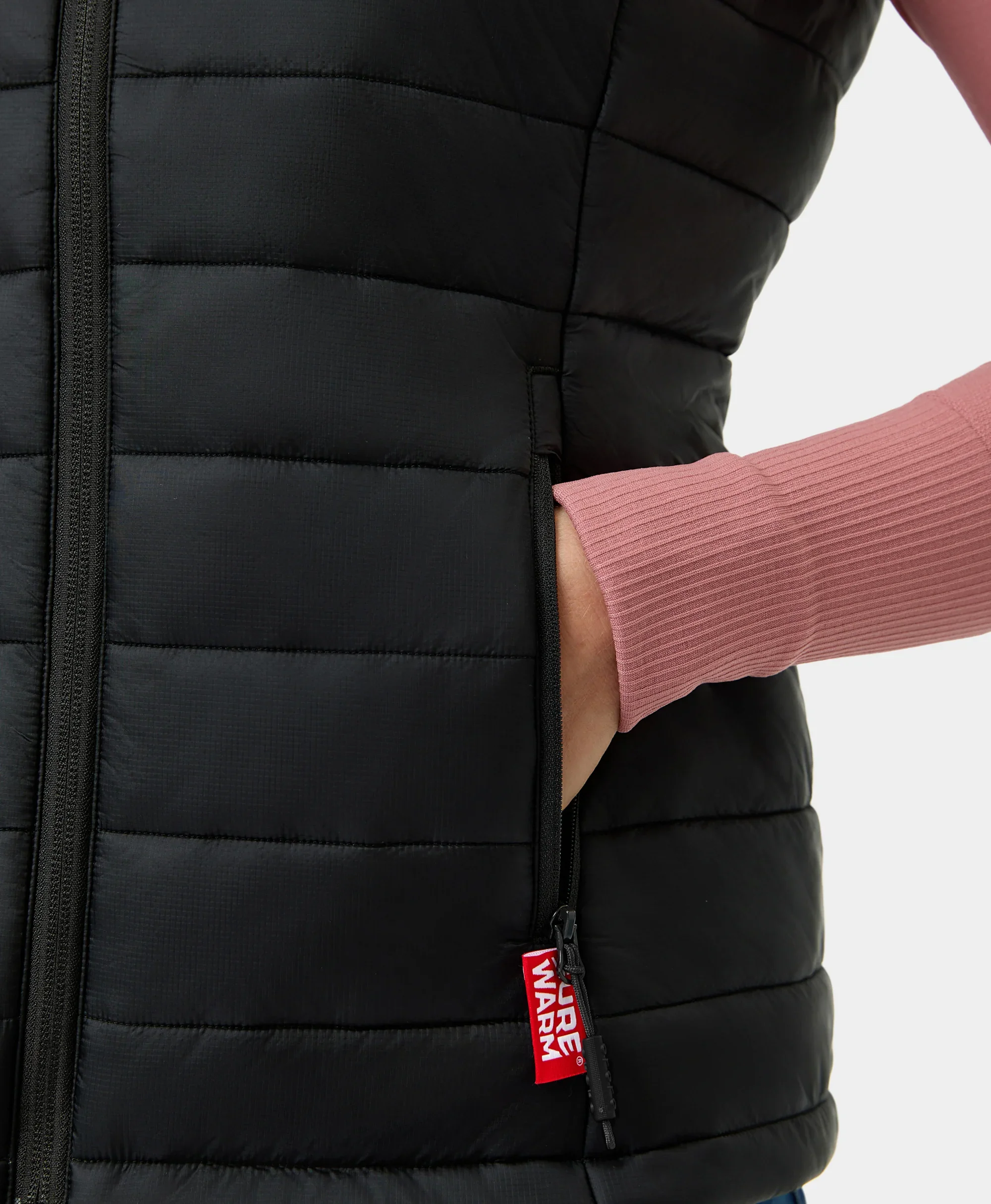 SureWarm® Women's 7-Zone Dual-Control Classic Pro Heated Vest (Lower Back Heating) (Apparel Only) - Image 29