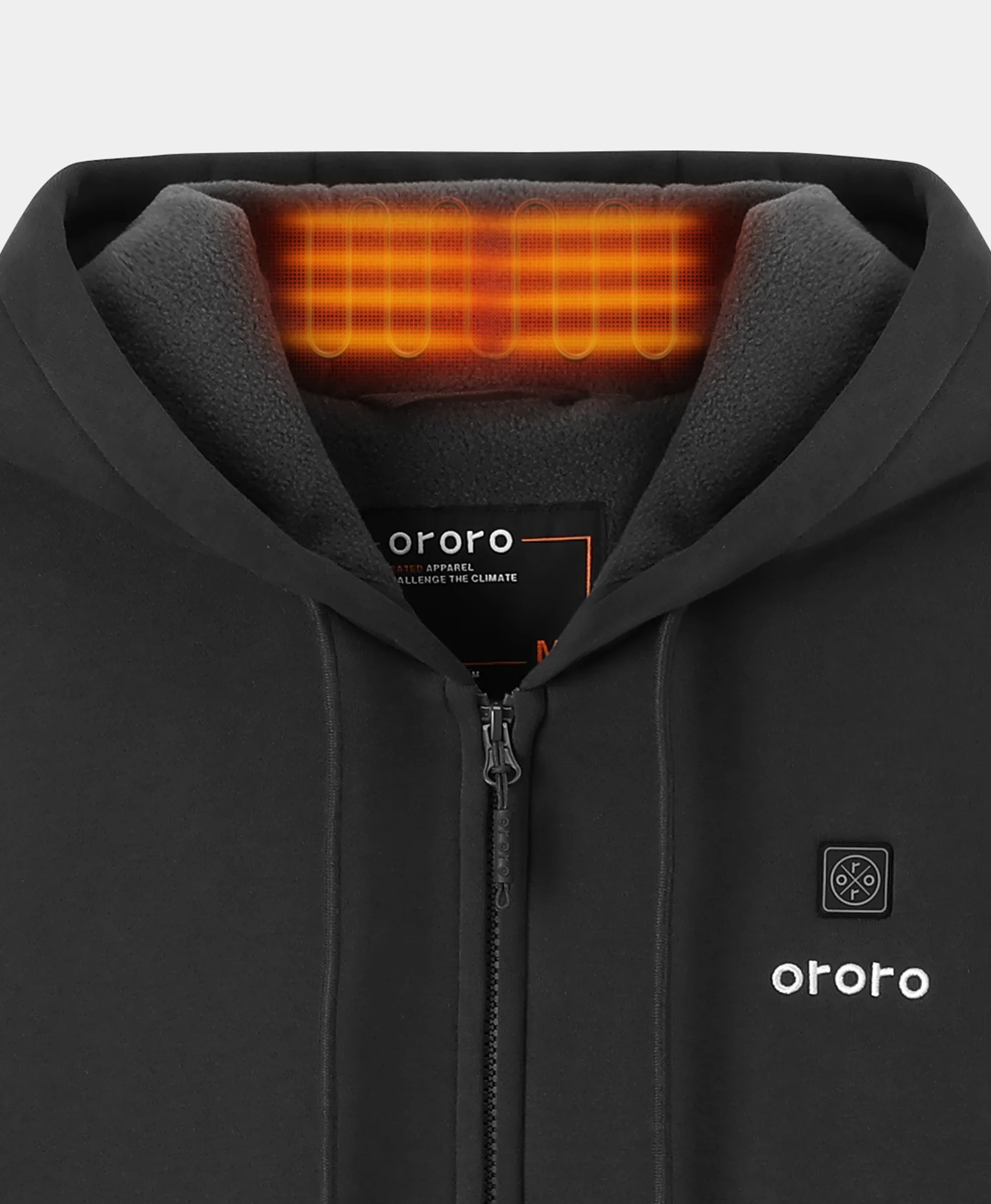 Element Unisex 4-Zone Fleece Heated Hoodie (Apparel Only) - Image 3