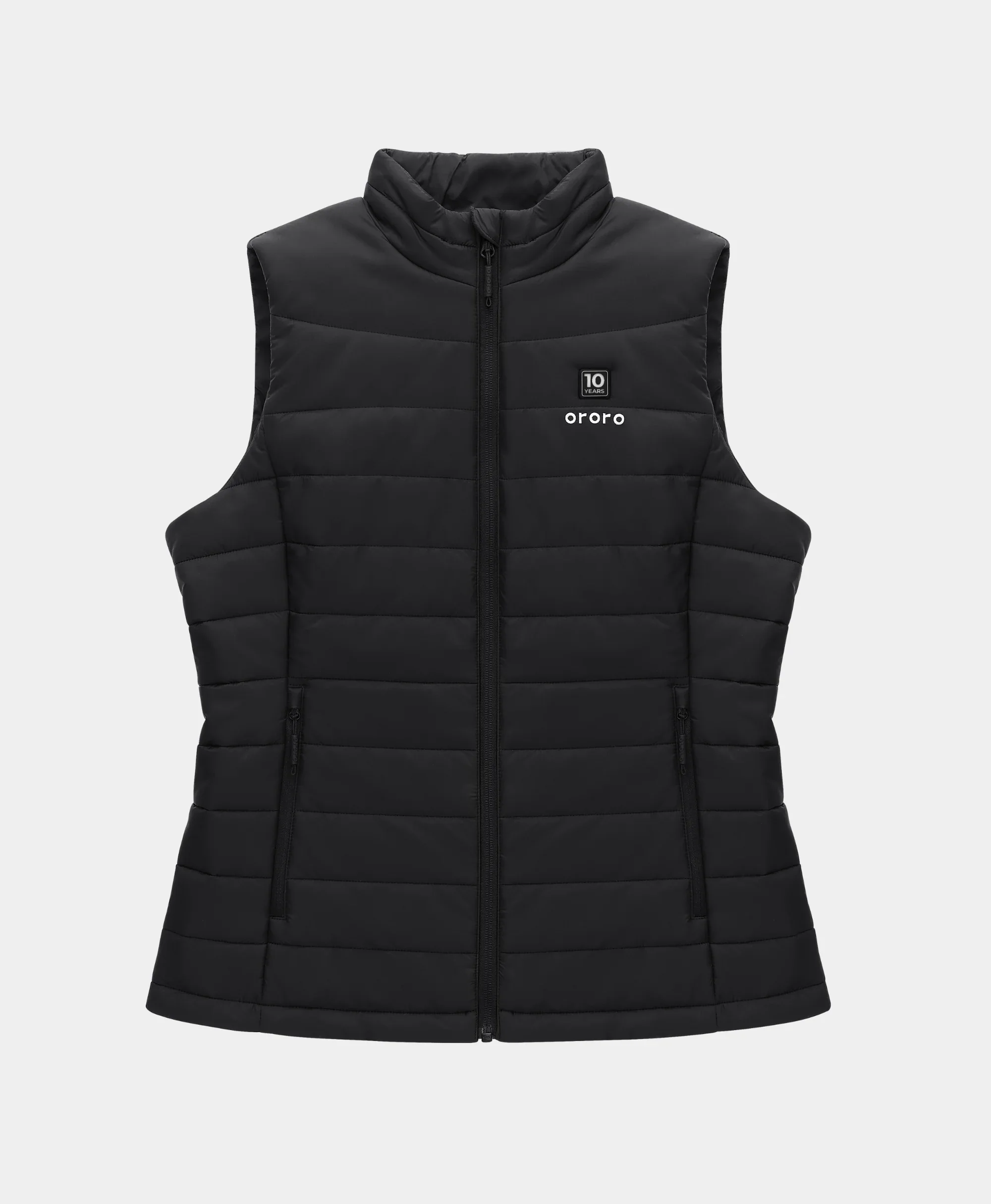 Women's 4-Zone Classic Heated Vest (10-Year Anniversary Limited Edition) - Black (Apparel Only)