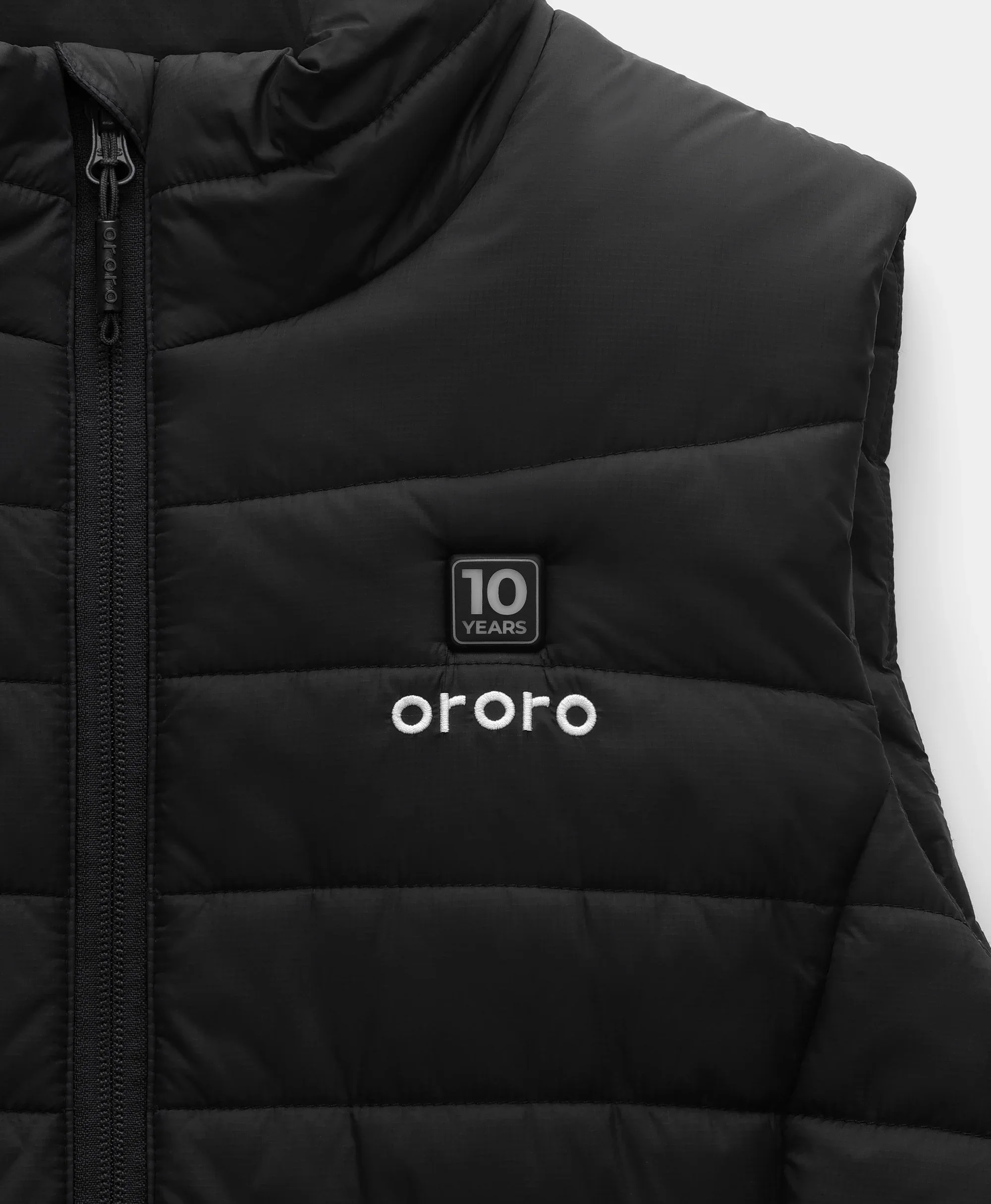 Women's 4-Zone Classic Heated Vest (10-Year Anniversary Limited Edition) - Black (Apparel Only) - Image 4