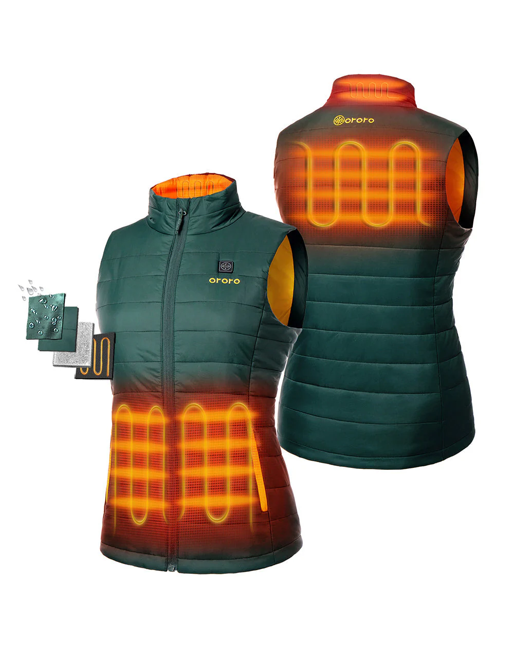 Women's Classic Heated Vest (Apparel Only) - Image 13