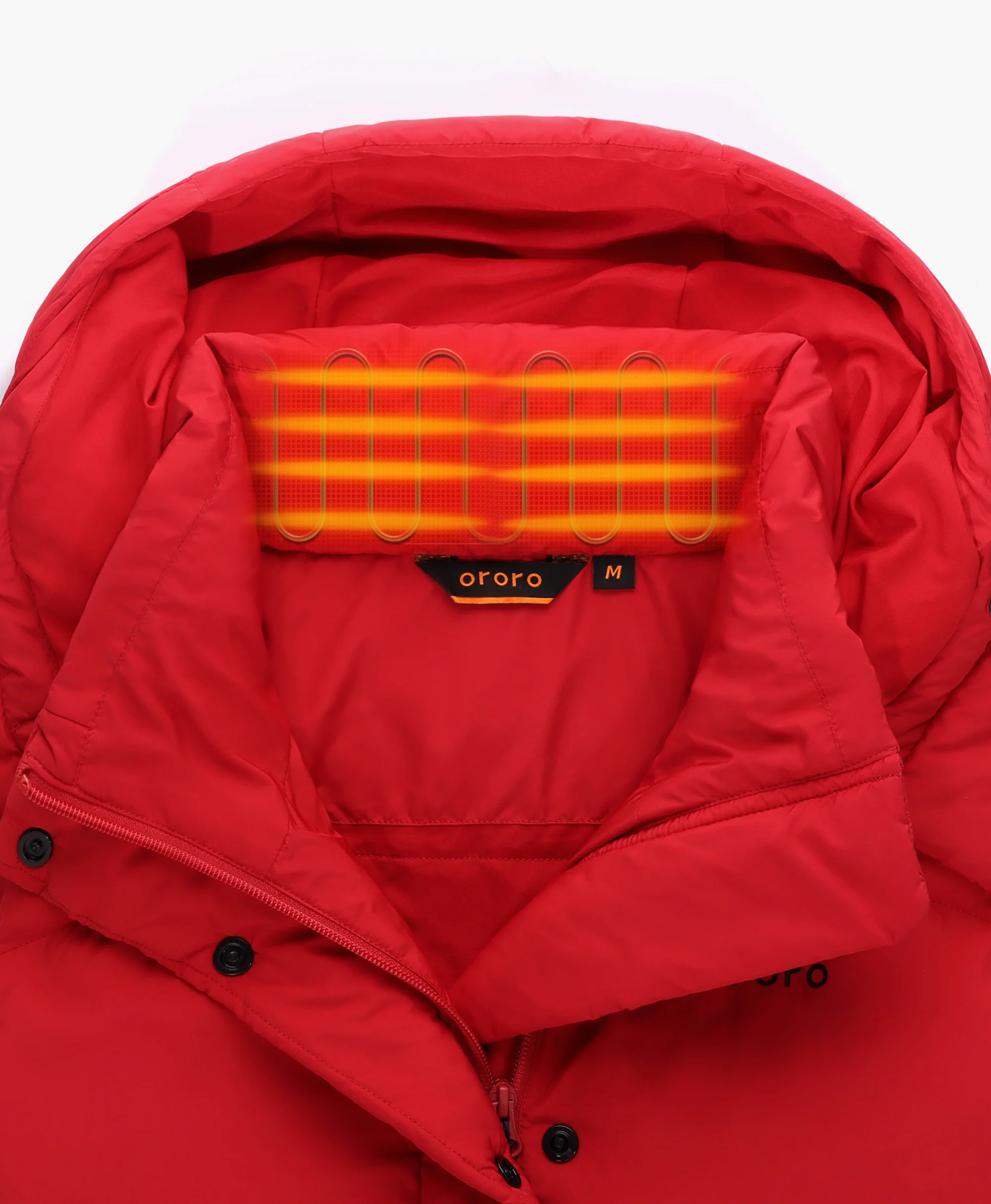 Women's Heated Cropped Puffer Down Vest (Apparel Only) - Image 17