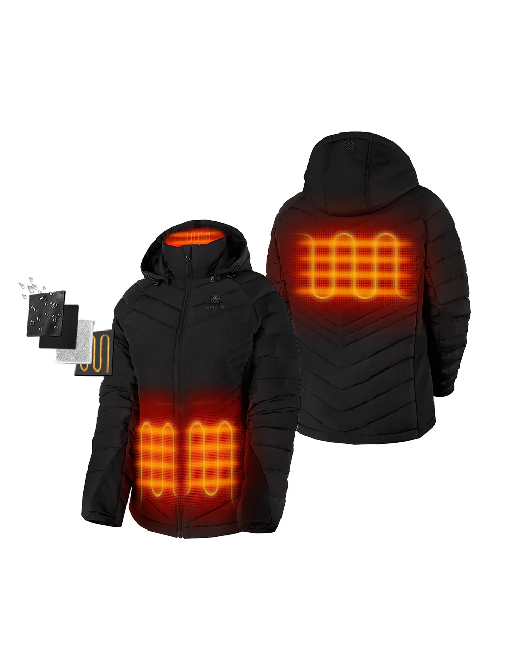 Cloudland Women's Heated Down Jacket - Image 15