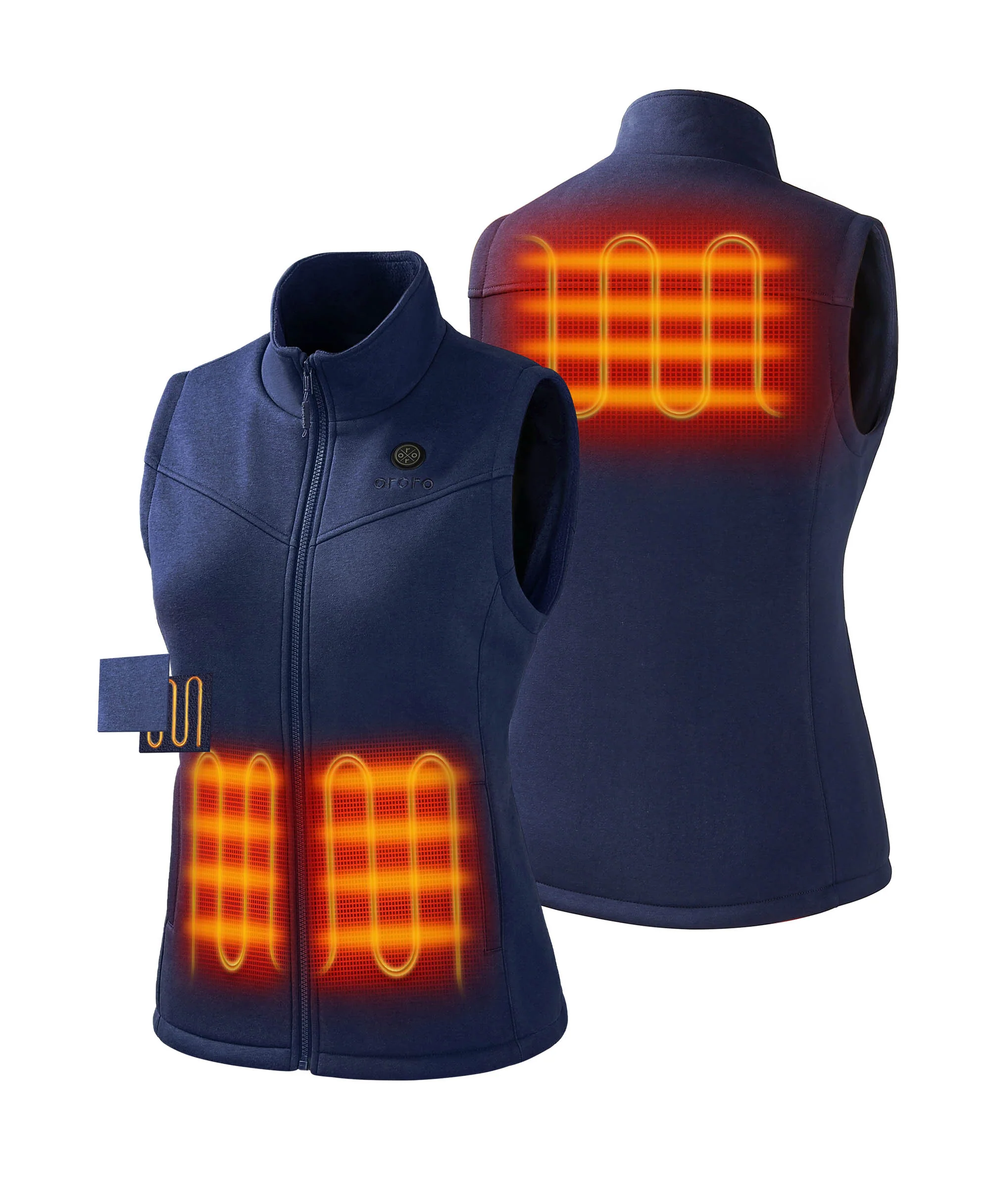Women's Heated Fleece Vest - New Colors (Final Sale) - Image 20