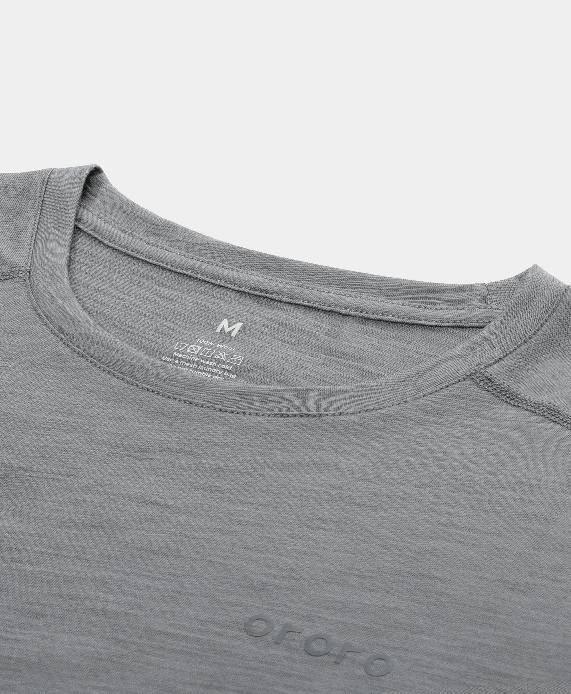Women's Short Sleeve 100% Wool T-Shirt (Final Sale) - Image 4