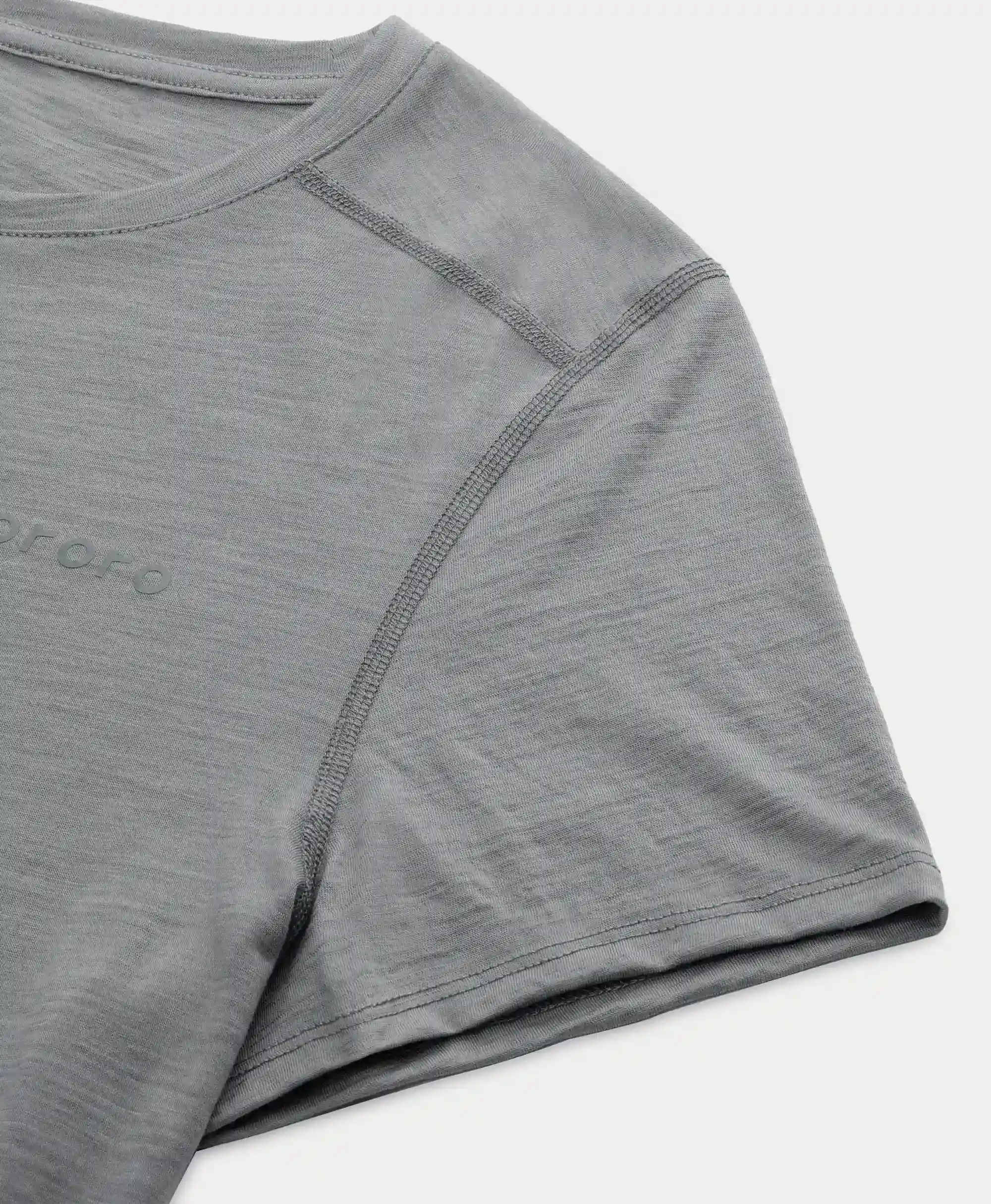 Women's Short Sleeve 100% Wool T-Shirt (Final Sale) - Image 5